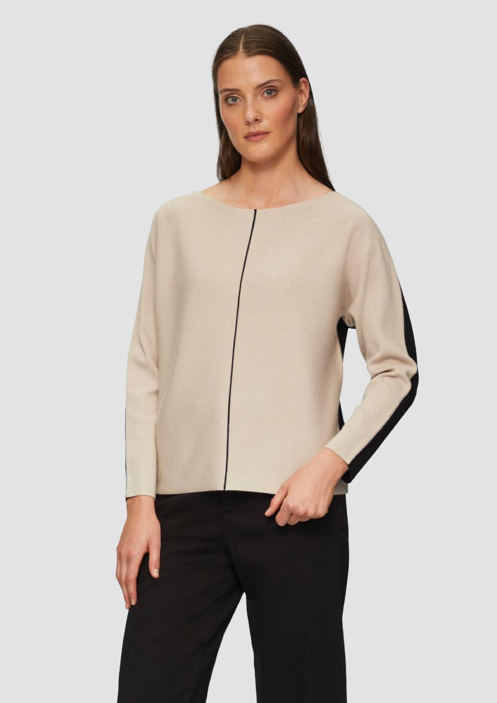 s.Oliver Modischer Strickpullover mit Fledermausärmel Top Angebot