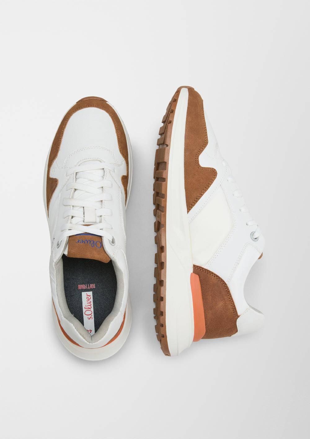s.Oliver Sneaker mit Kontrast-Details Tägliche Deals