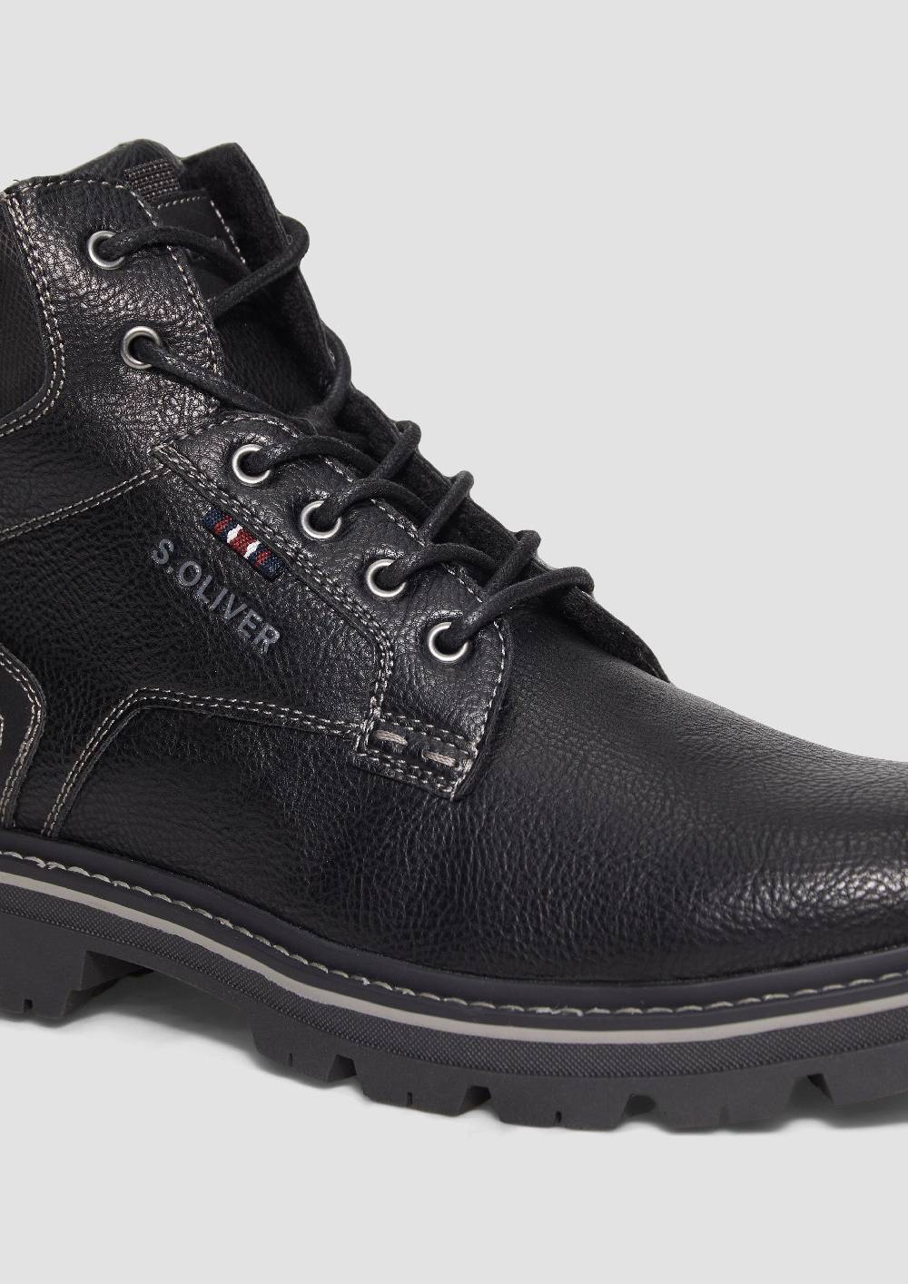 s.Oliver Stiefel in Leder-Optik Bis zu 50% Rabatt