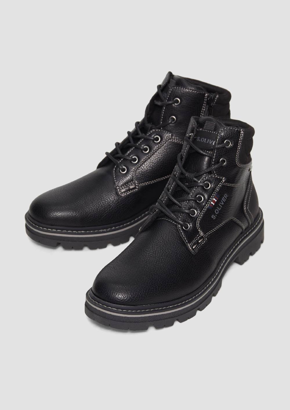 s.Oliver Stiefel in Leder-Optik Bis zu 50% Rabatt