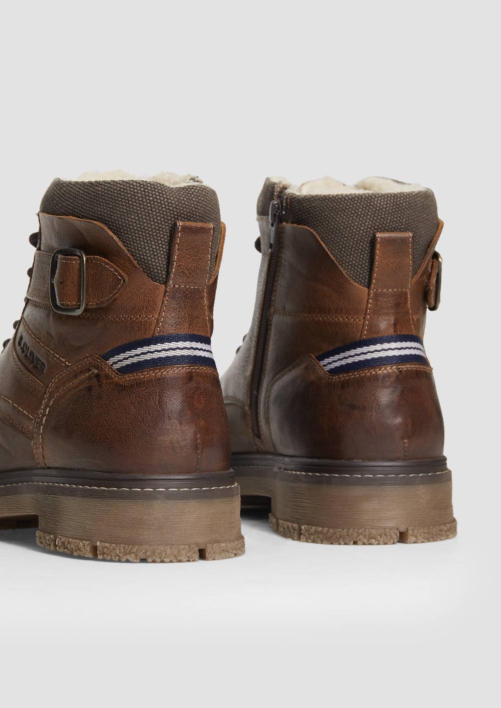 s.Oliver Stiefel aus Leder Bis zu 60% Rabatt
