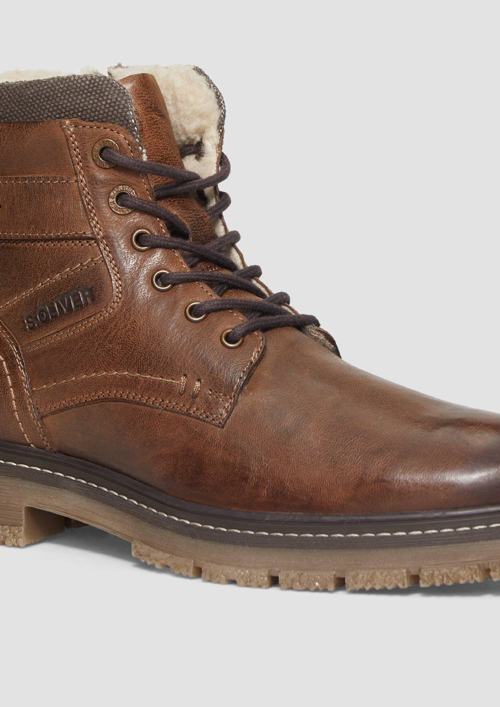 s.Oliver Stiefel aus Leder Bis zu 60% Rabatt