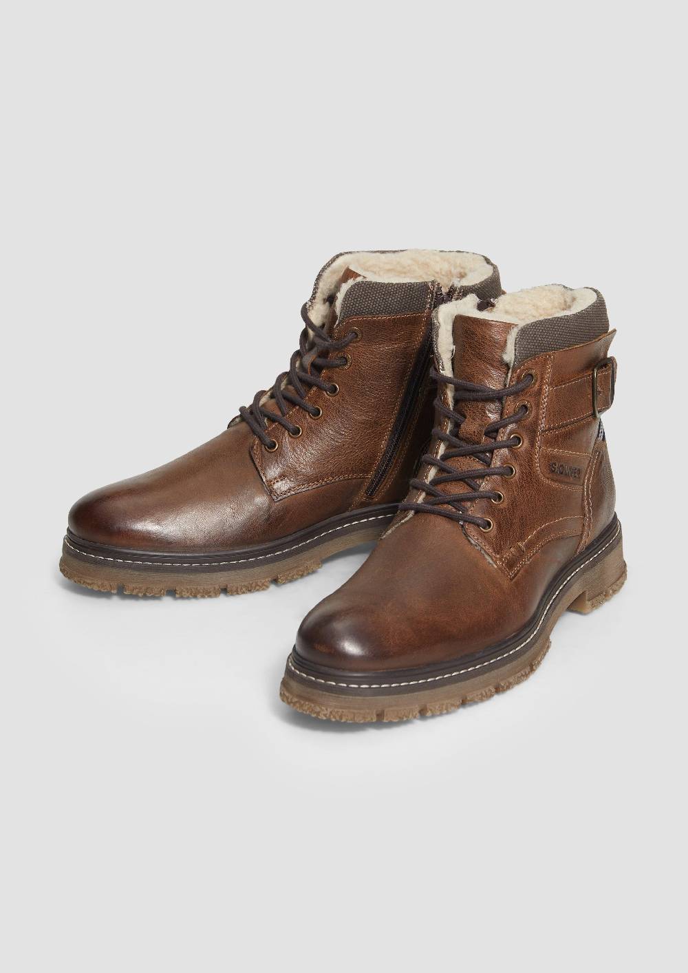 s.Oliver Stiefel aus Leder Bis zu 60% Rabatt