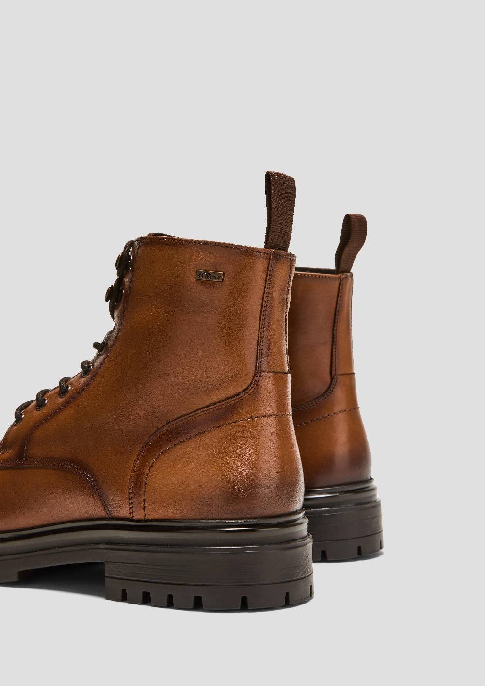 s.Oliver Boots aus Rindsleder Kostenloser Versand