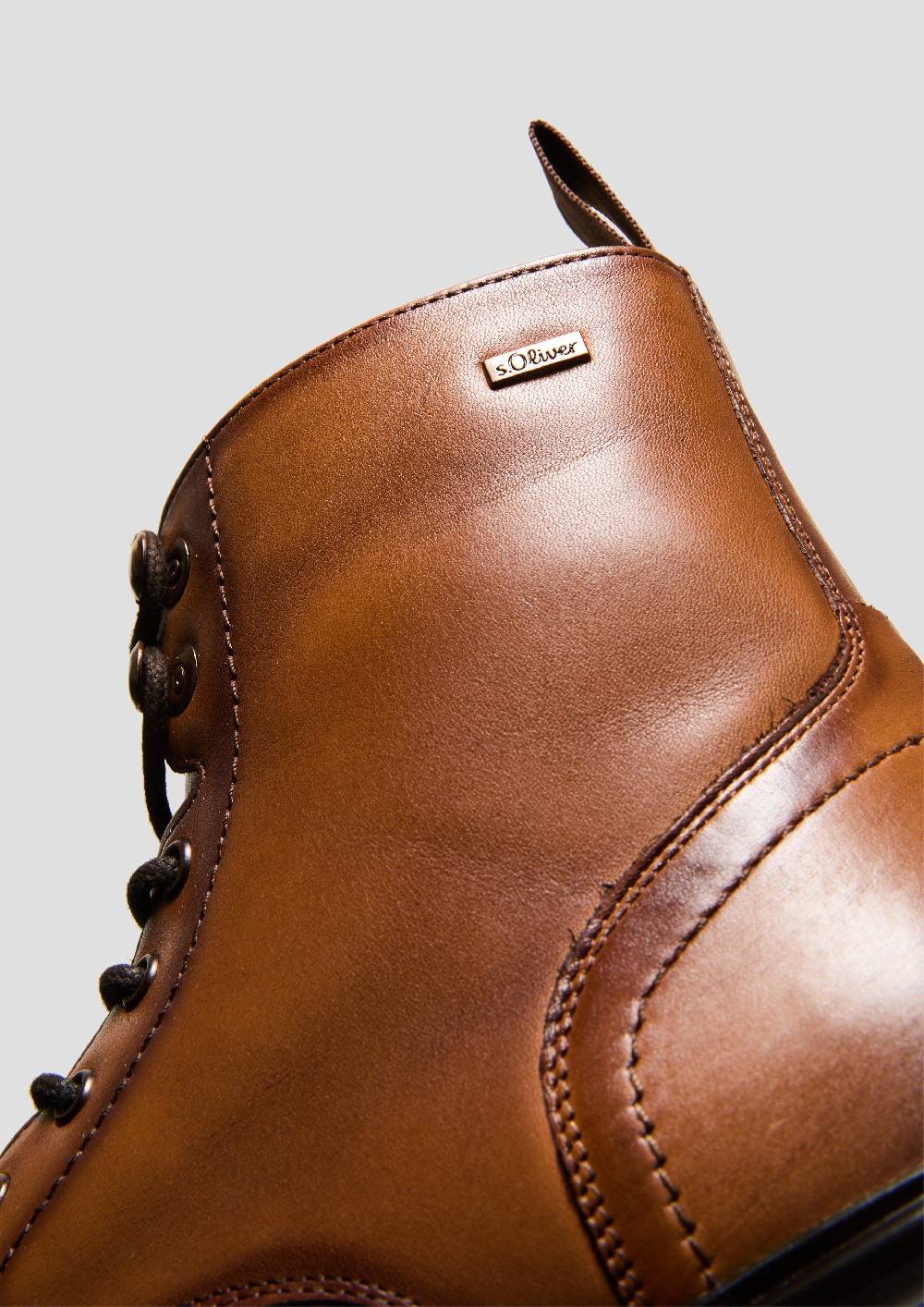 s.Oliver Boots aus Rindsleder Kostenloser Versand