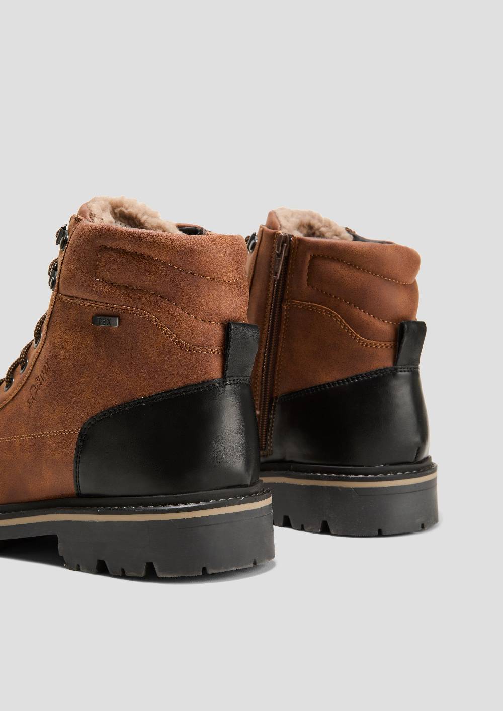 s.Oliver Gefütterte Schnür-Boots Limitierter Zeitrabatt