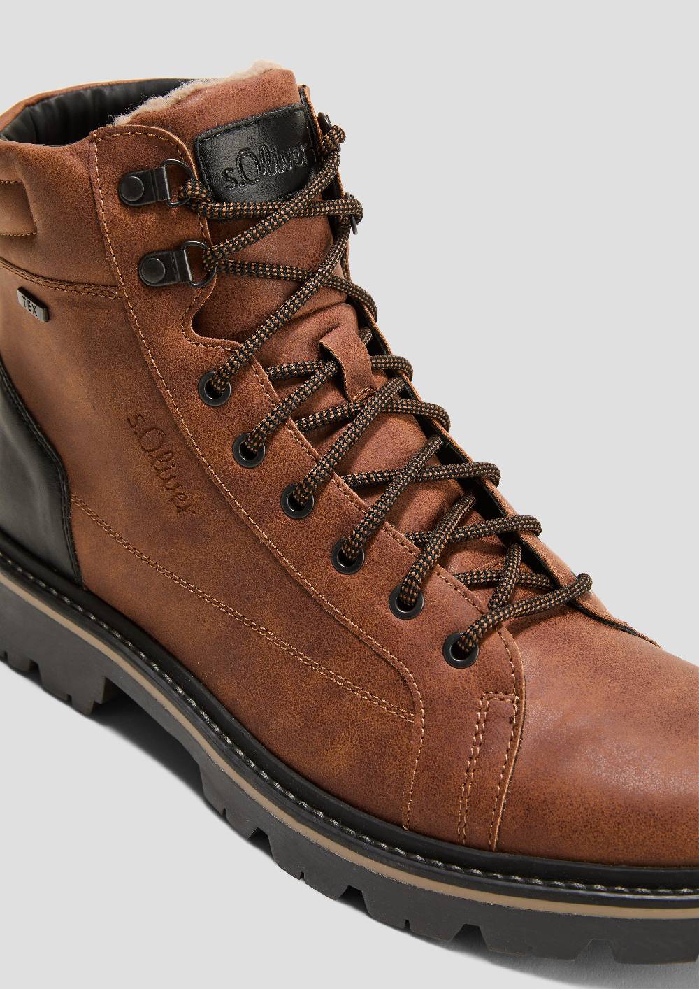 s.Oliver Gefütterte Schnür-Boots Limitierter Zeitrabatt