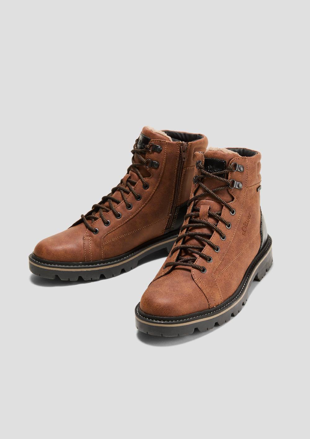 s.Oliver Gefütterte Schnür-Boots Limitierter Zeitrabatt