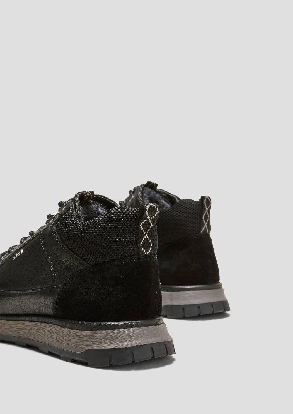 s.Oliver Echtleder-Stiefel in Sneaker-Optik Fabrik Onlineshop