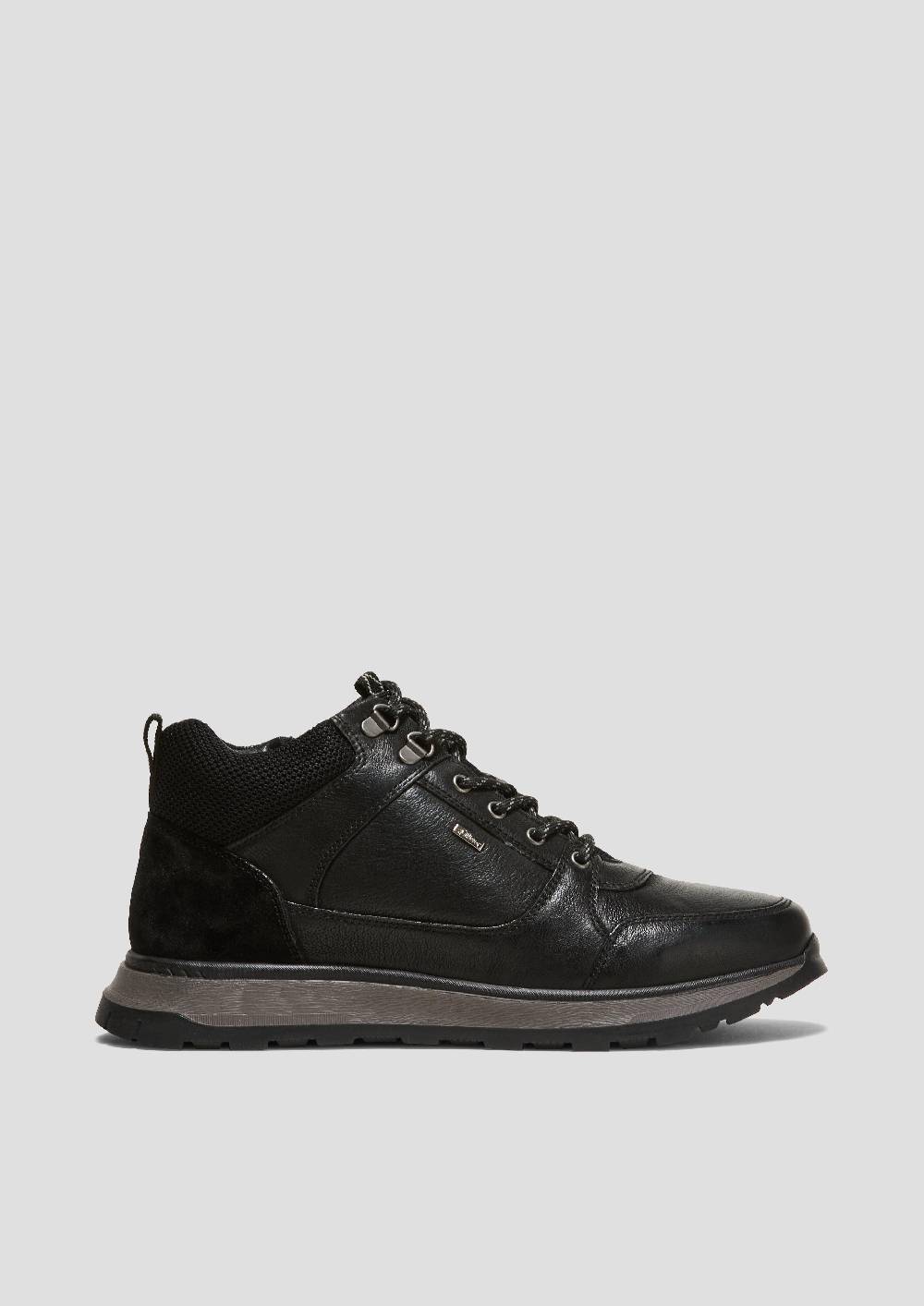 s.Oliver Echtleder-Stiefel in Sneaker-Optik Fabrik Onlineshop