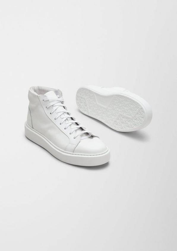 s.Oliver High Top-Sneaker aus Leder Begrenztes Angebot
