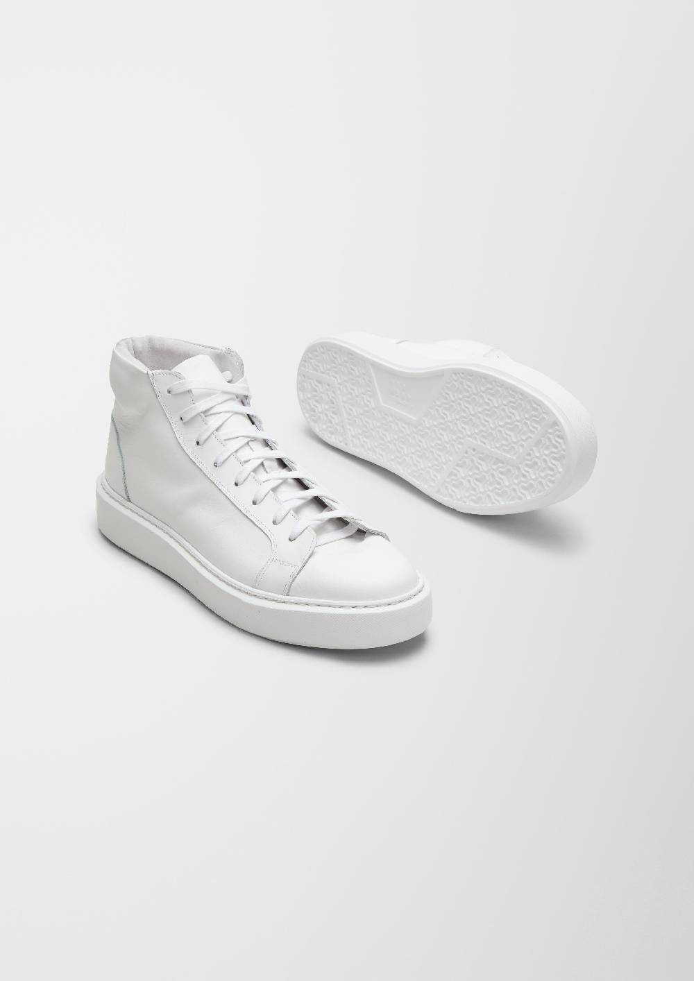 s.Oliver High Top-Sneaker aus Leder Begrenztes Angebot