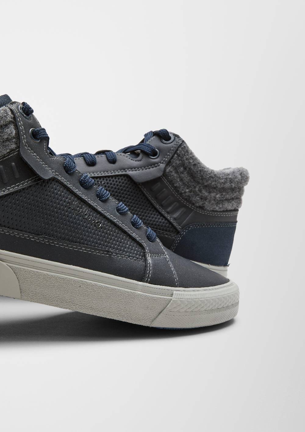 s.Oliver High Sneaker im Materialmix Preisnachlass