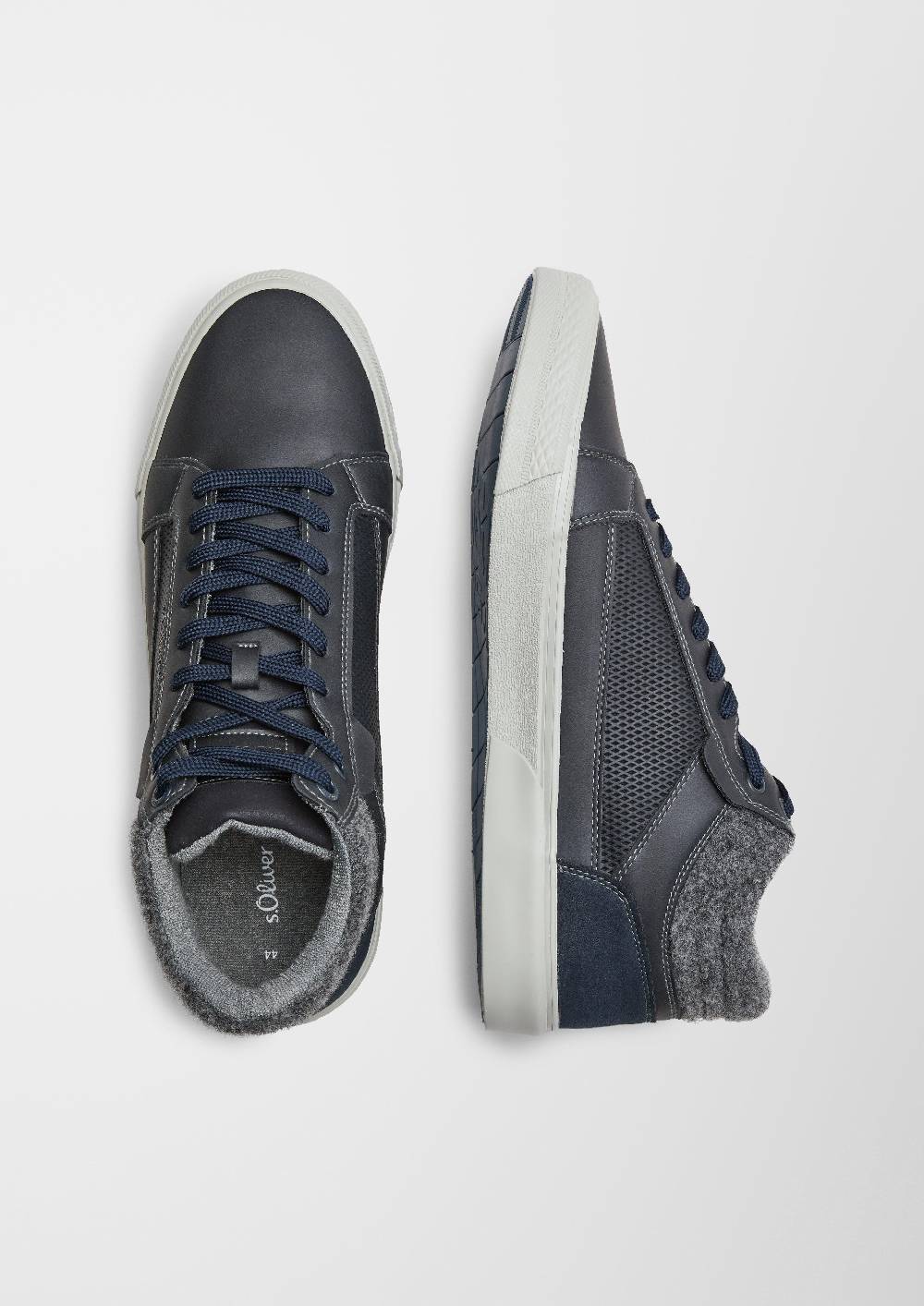s.Oliver High Sneaker im Materialmix Preisnachlass