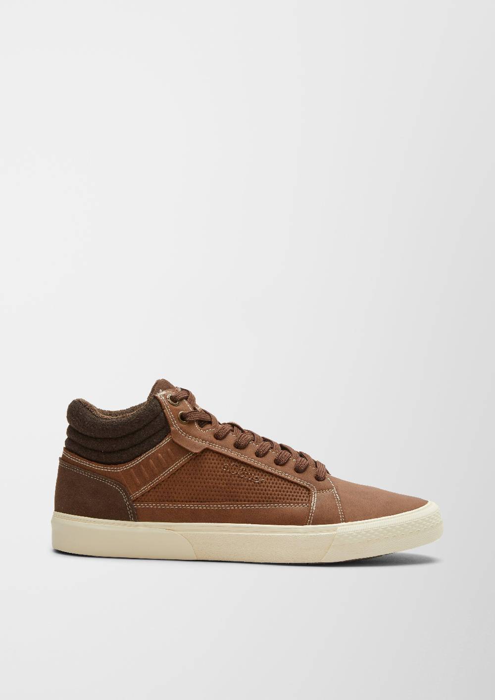 s.Oliver High Sneaker im Materialmix Saisonschlussverkauf