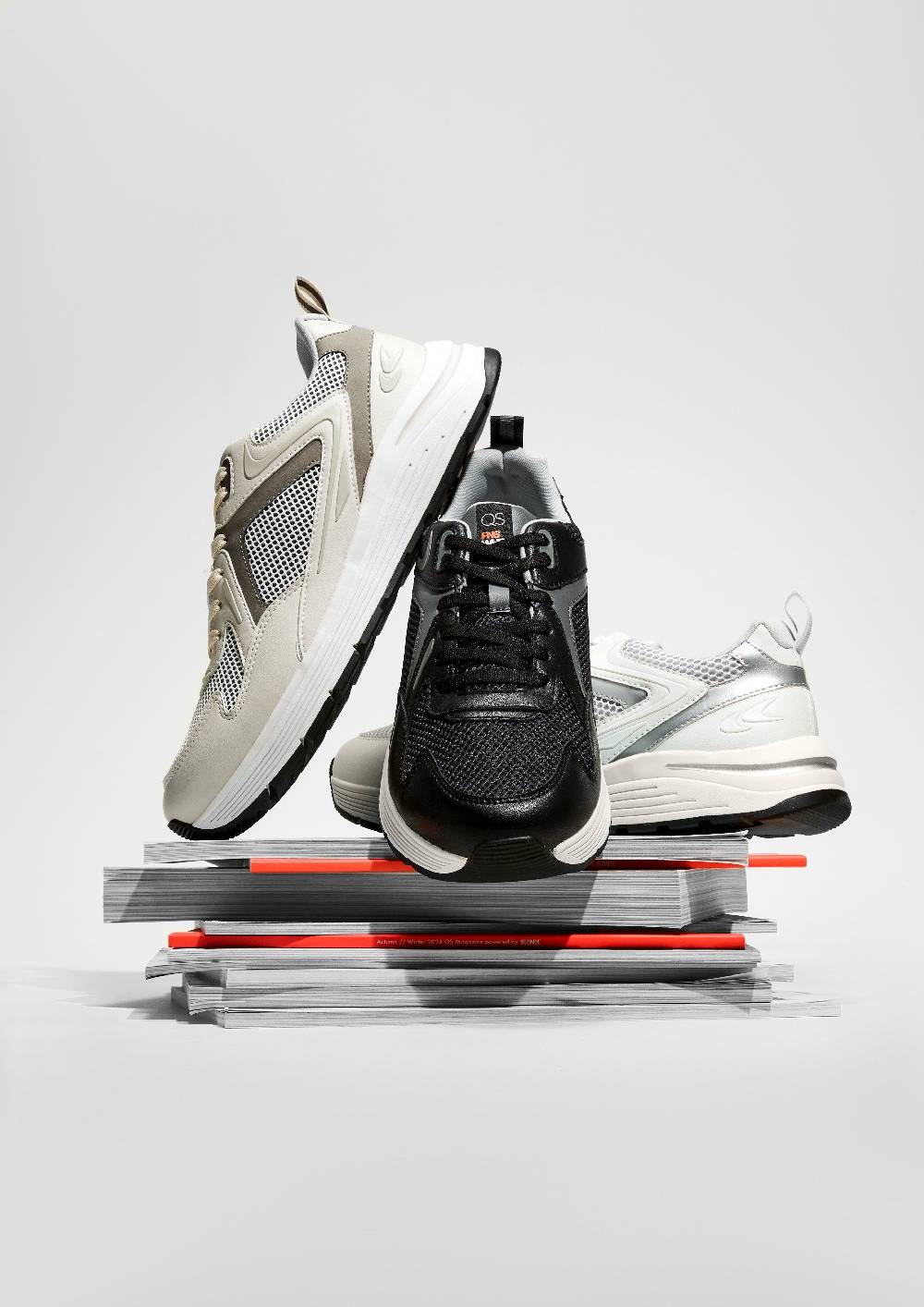 s.Oliver Sportlicher Sneaker mit Mesh Weihnachtsangebot