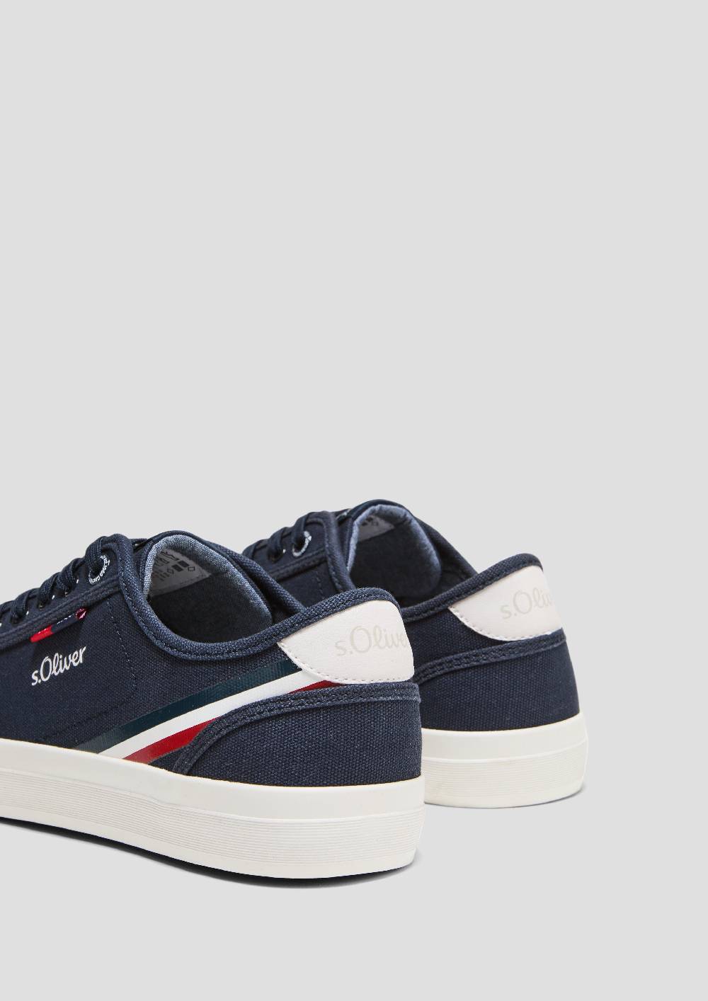 s.Oliver Sneaker mit Kontrast-Details und Logo Zeitlich begrenztes Angebot