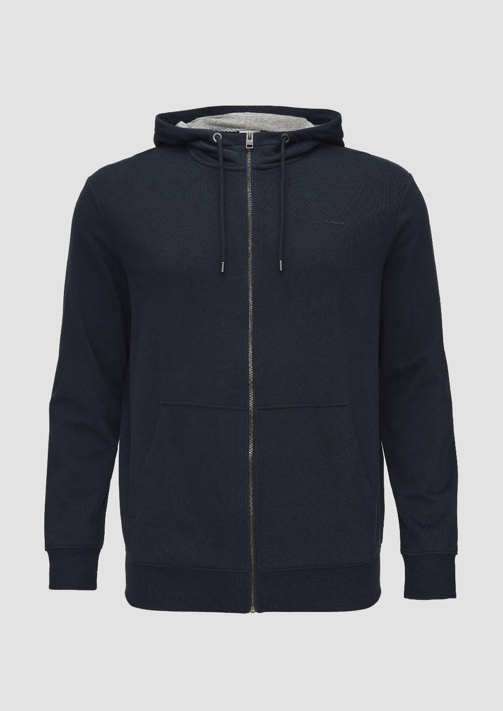 s.Oliver Sweatshirt-Jacke mit Kapuze und Logo JETZT KAUFEN