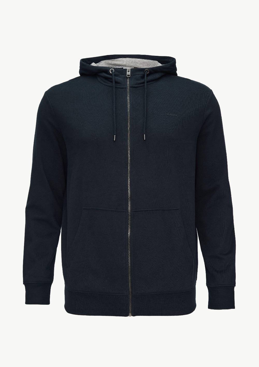 s.Oliver Sweatshirt-Jacke mit Kapuze und Logo JETZT KAUFEN