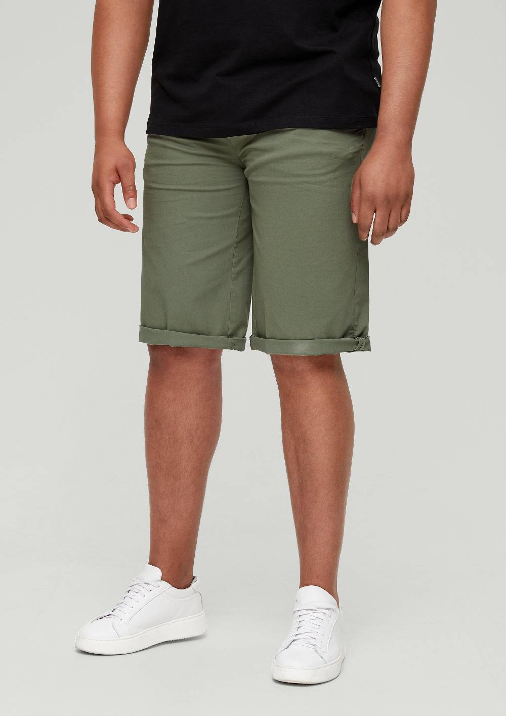 s.Oliver Relaxed: Bermuda aus Baumwollstretch Zeitbegrenzte Promotion
