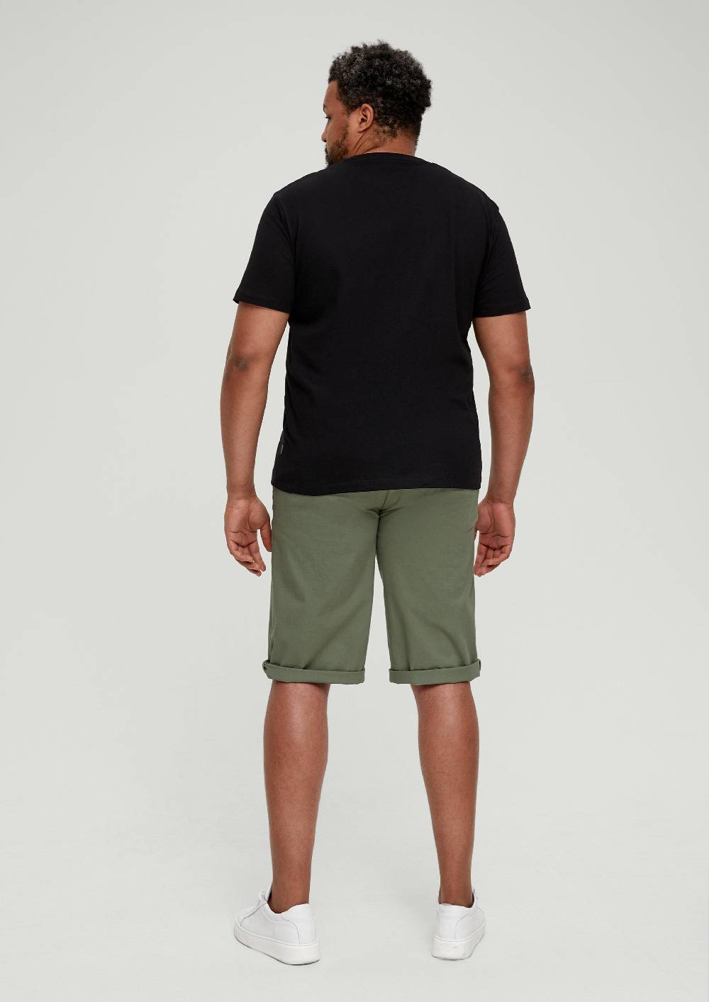 s.Oliver Relaxed: Bermuda aus Baumwollstretch Zeitbegrenzte Promotion