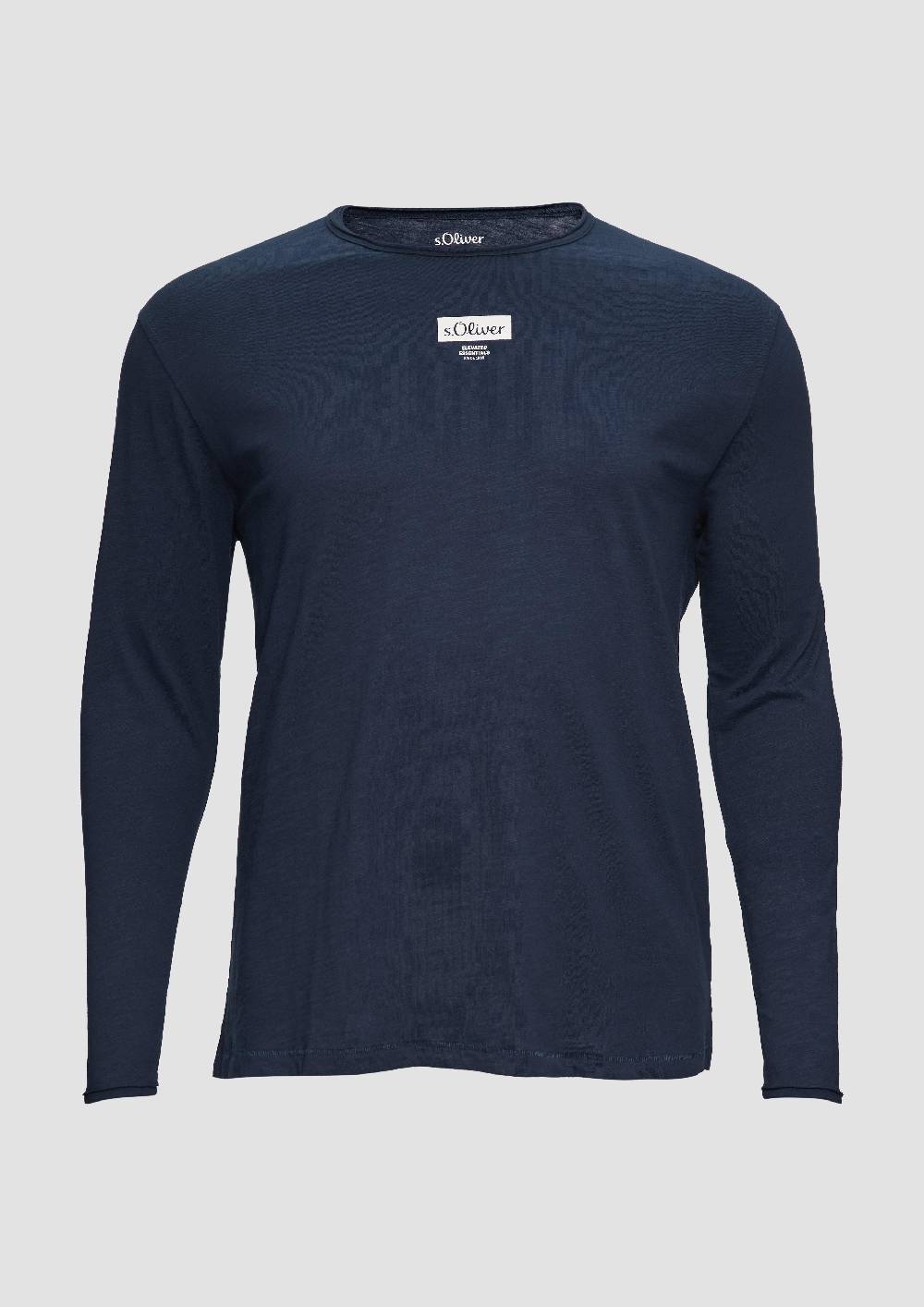 s.Oliver Longsleeve mit Print-Detail Kostenloser Versand international