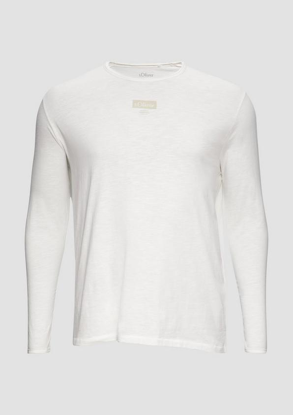 s.Oliver Longsleeve mit Print-Detail Fabrikladen