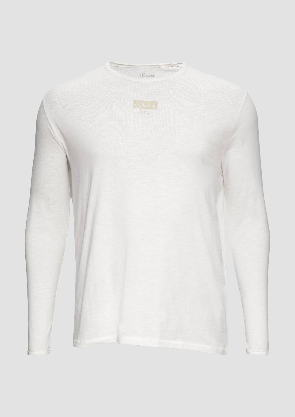 s.Oliver Longsleeve mit Print-Detail Fabrikladen