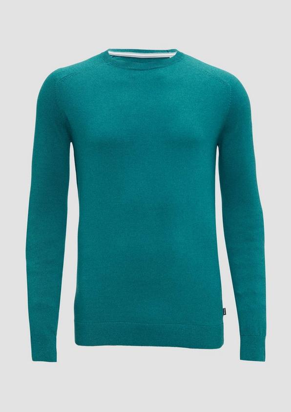 s.Oliver Strickpullover mit Rippbündchen Online