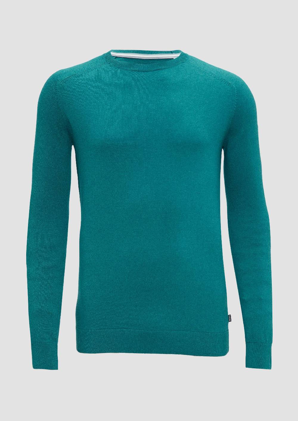 s.Oliver Strickpullover mit Rippbündchen Online