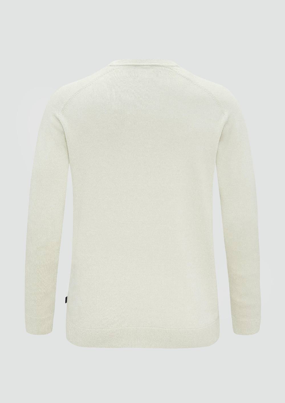 s.Oliver Strickpullover mit Rippbündchen Auslauf
