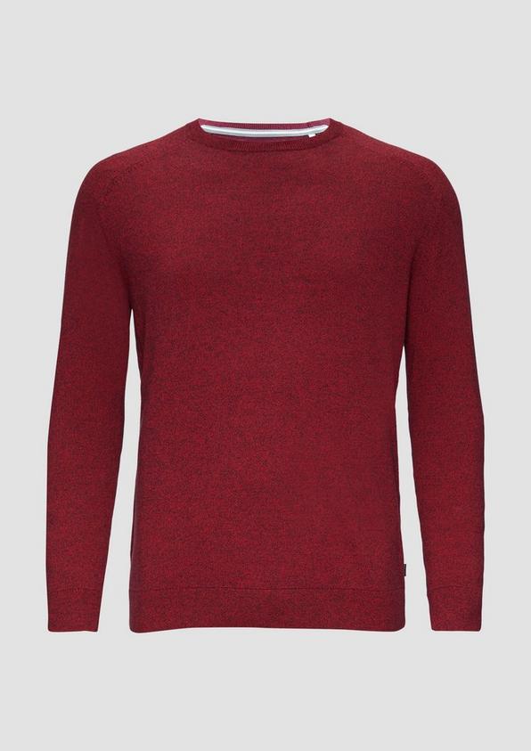 s.Oliver Strickpullover mit Rippbündchen