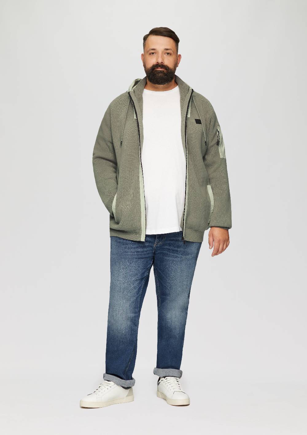 s.Oliver Cardigan mit Ärmeltasche Günstiger Verkauf