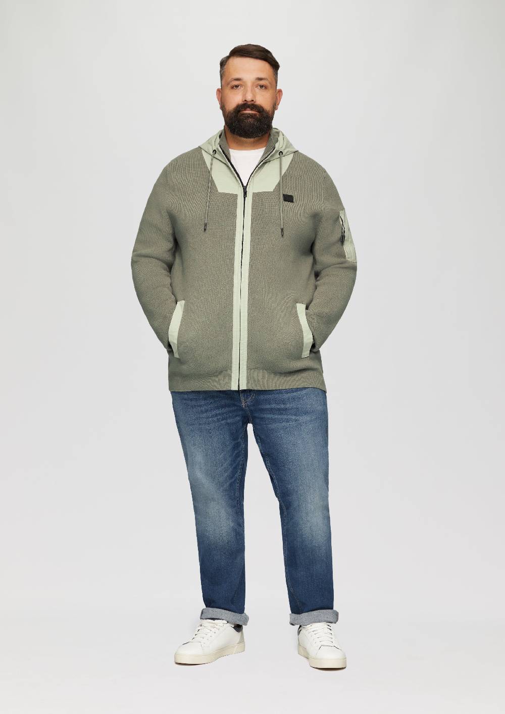 s.Oliver Cardigan mit Ärmeltasche Günstiger Verkauf