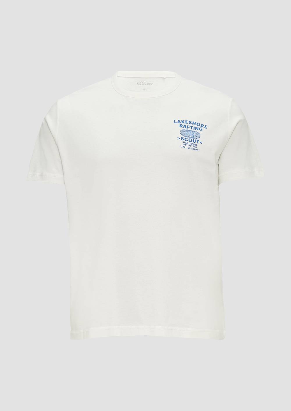 s.Oliver Baumwollshirt mit Frontprint Black Friday