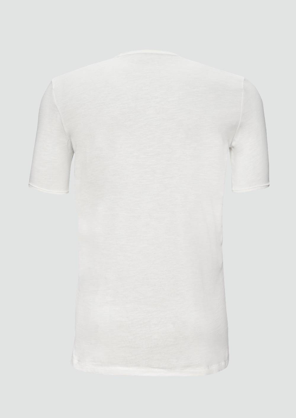 s.Oliver T-Shirt mit Flammgarnstruktur Valentinstagsangebot
