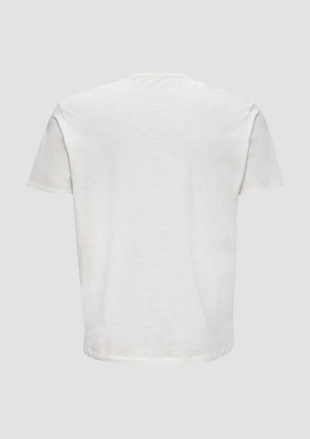 s.Oliver T-Shirt mit Flammgarnstruktur Jubiläumsangebot