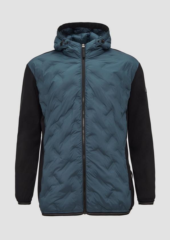 s.Oliver Wattierte Jacke im Fabricmix