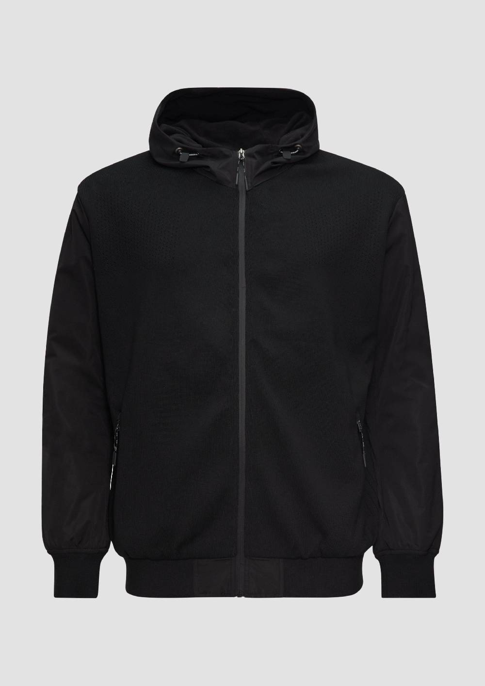 s.Oliver Hybrid-Jacke mit Strickelementen Kauf eins, bekomm eins gratis