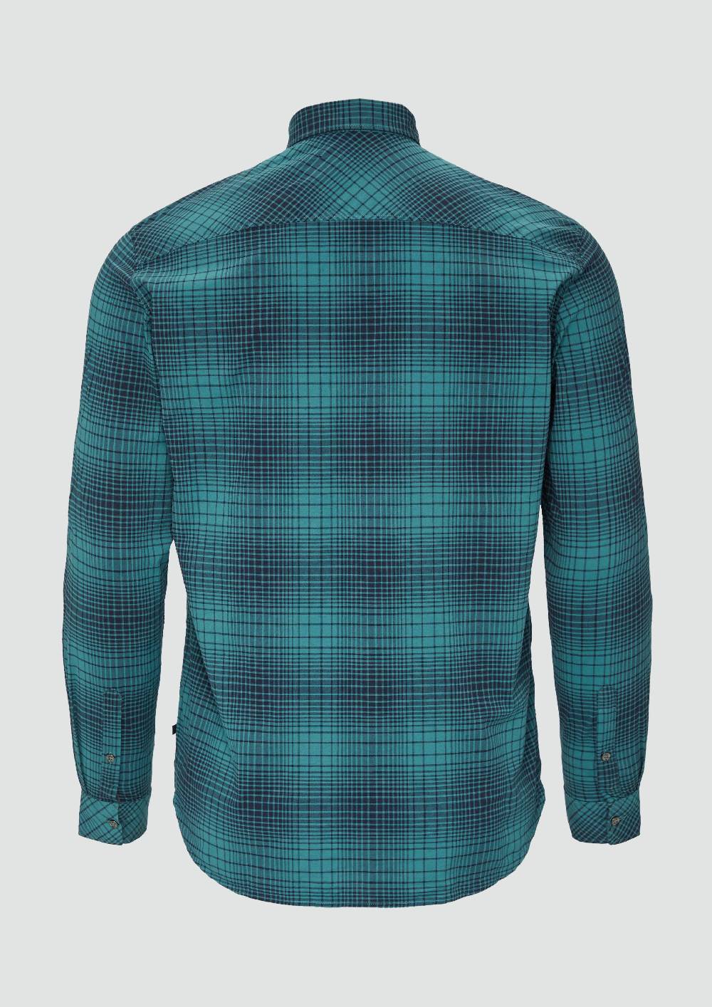 s.Oliver Gemustertes Hemd mit Button-Down-Kragen Super Sparpreis