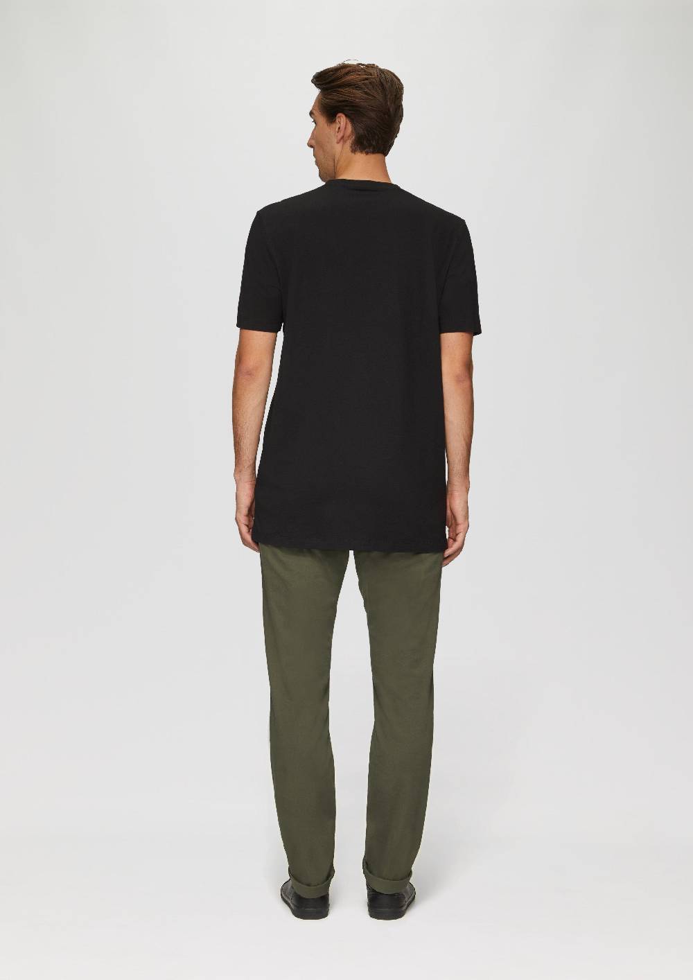 s.Oliver T-Shirt mit Crew Neck Kostenlose Rückgabe