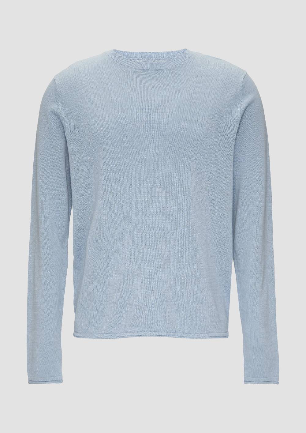 s.Oliver Strickpullover mit Rollsaum und Wascheffekt Letzte 3 Tage