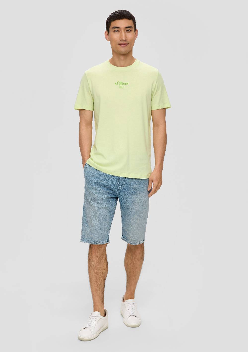 s.Oliver T-Shirt mit Logo-Print Letzter Tag