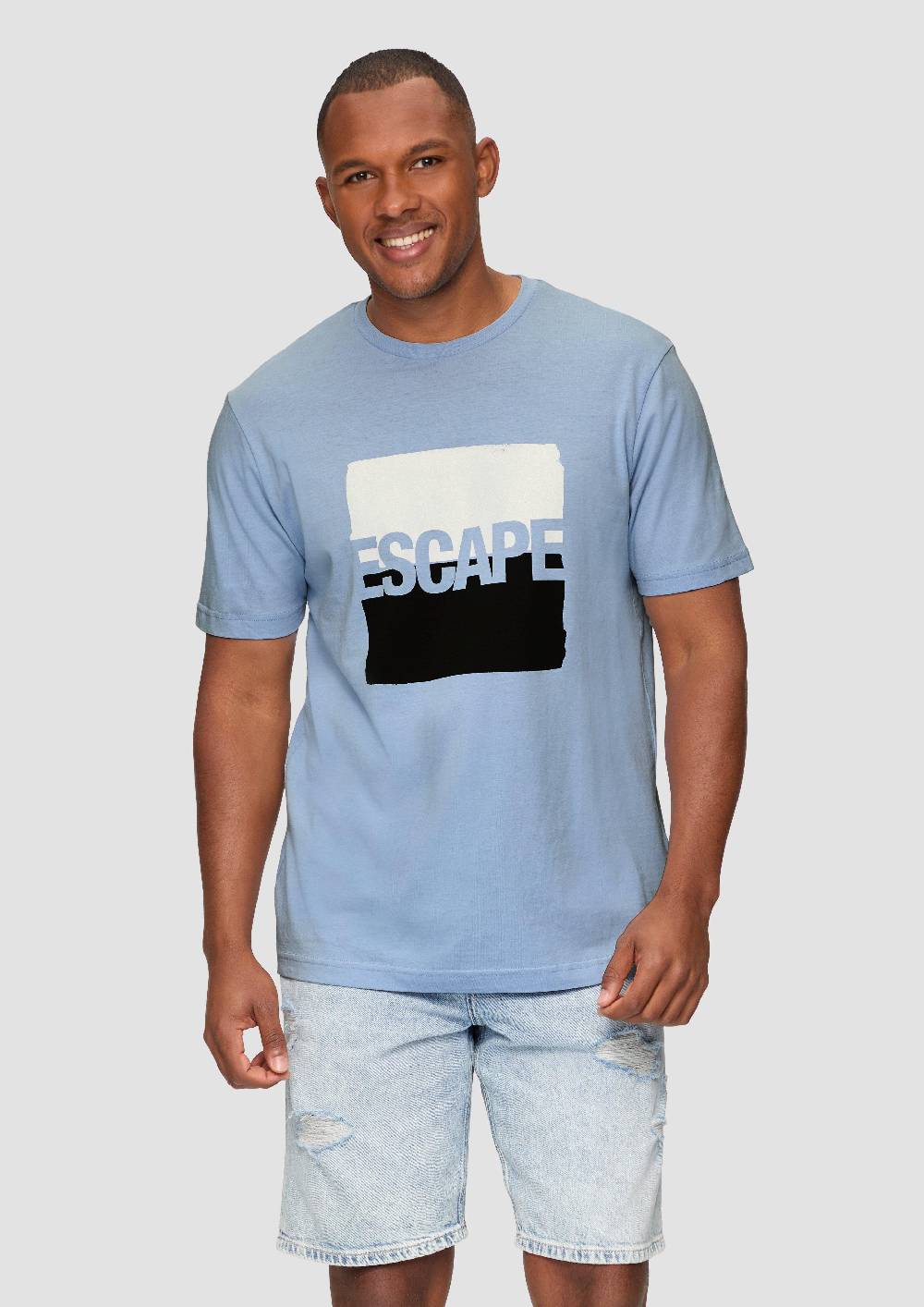 s.Oliver T-Shirt aus Jersey mit Frontprint Bis zu 60% Rabatt