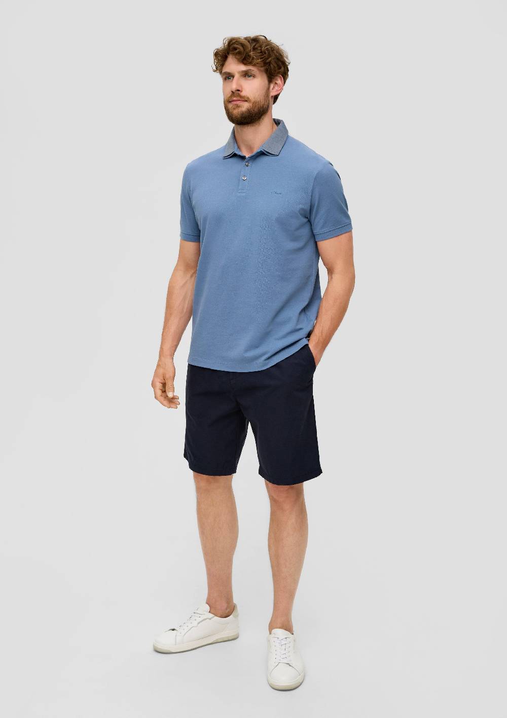 s.Oliver Poloshirt aus Baumwolle mit Logo-Stickerei Bis zu 55% Rabatt