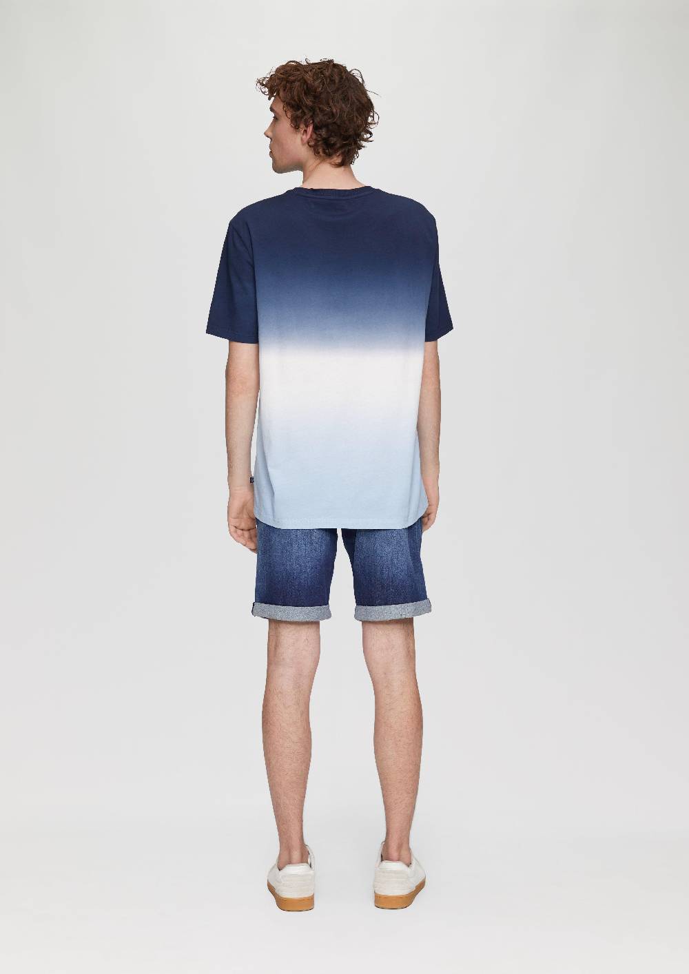 s.Oliver Baumwoll-T-Shirt mit Farbverlauf Nur noch ein Tag übrig
