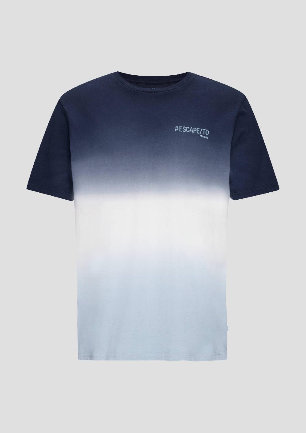 s.Oliver Baumwoll-T-Shirt mit Farbverlauf Nur noch ein Tag übrig