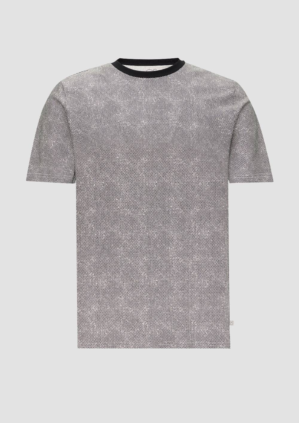 s.Oliver T-Shirt mit All-over-Print Super Rabatt