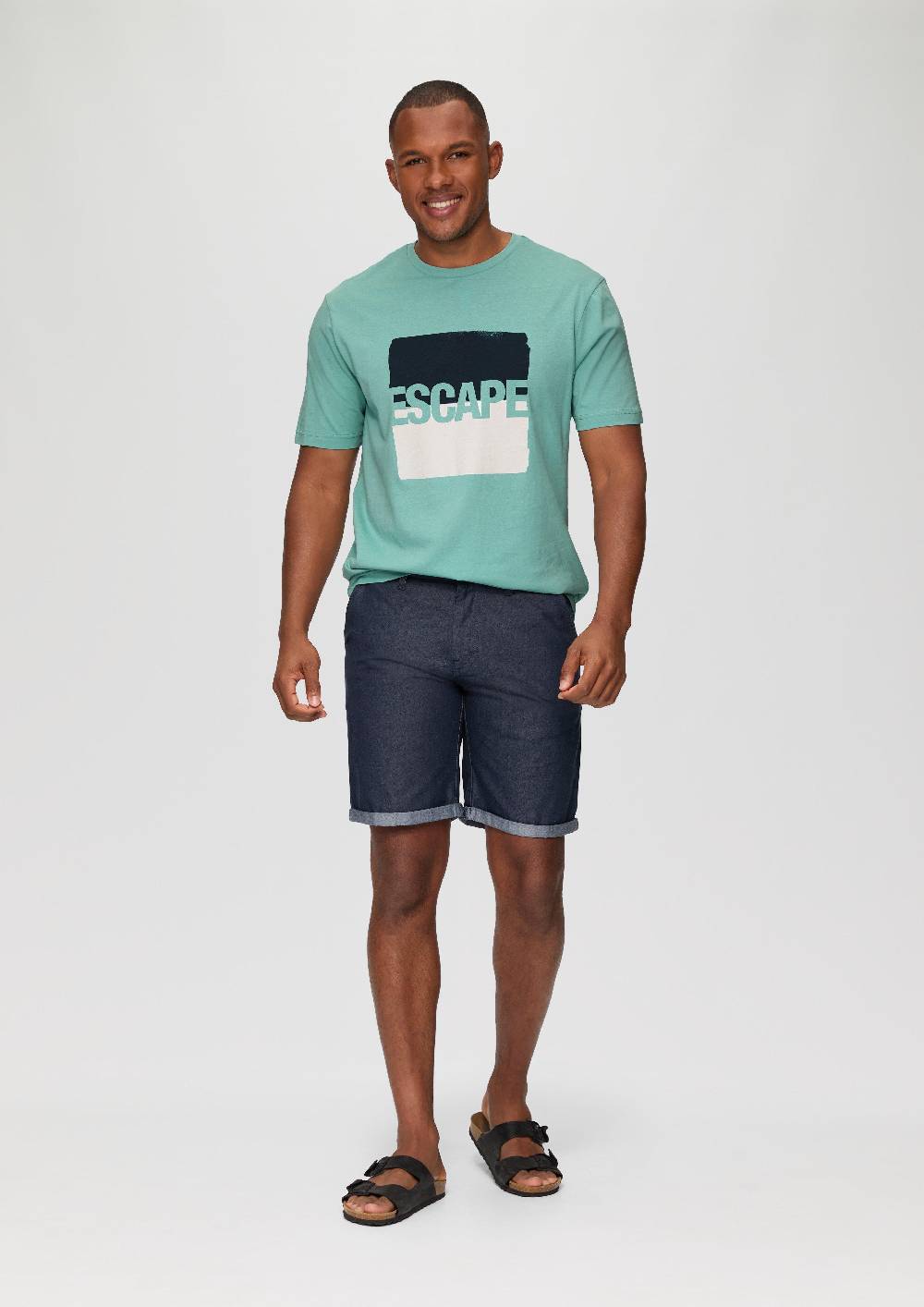 s.Oliver T-Shirt aus Jersey mit Frontprint Riesige Rabatte