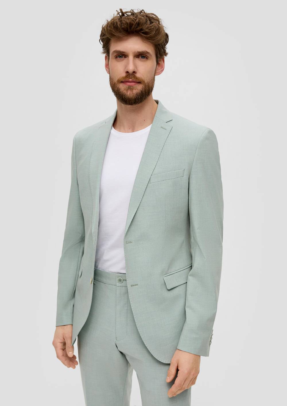 s.Oliver s.O PURE: Anzugsakko aus Stretch-Fabric Kostenloser Versand international